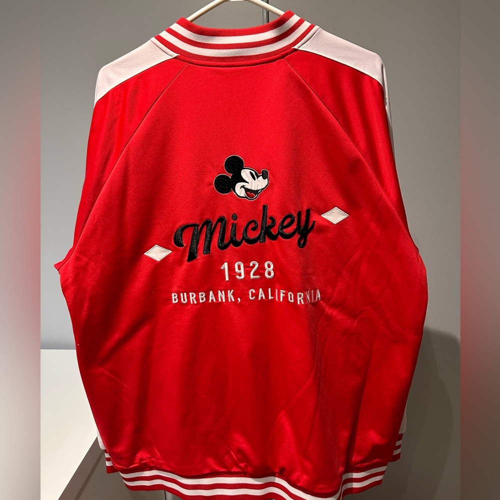 Disney Mickey Mouse track varsity/ track jacket